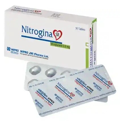 NITROGINA SR 2.6 mg