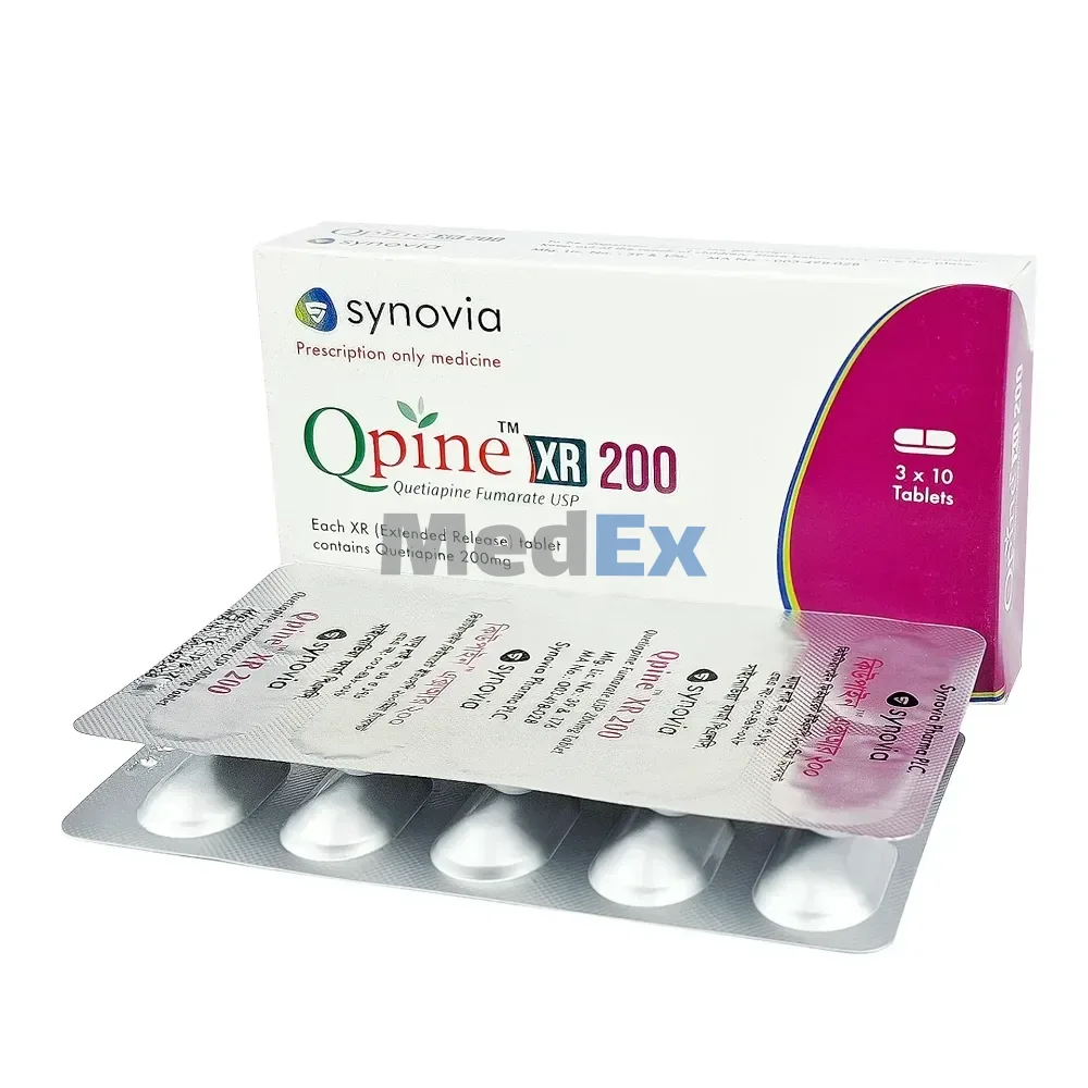 QPINE 200mg Tablet
