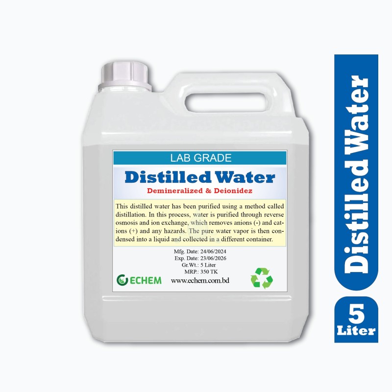 DISTILED WATER 5 L.