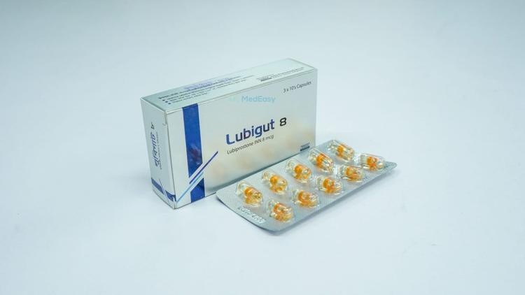 LUBIGUT 8 MCG Capsule