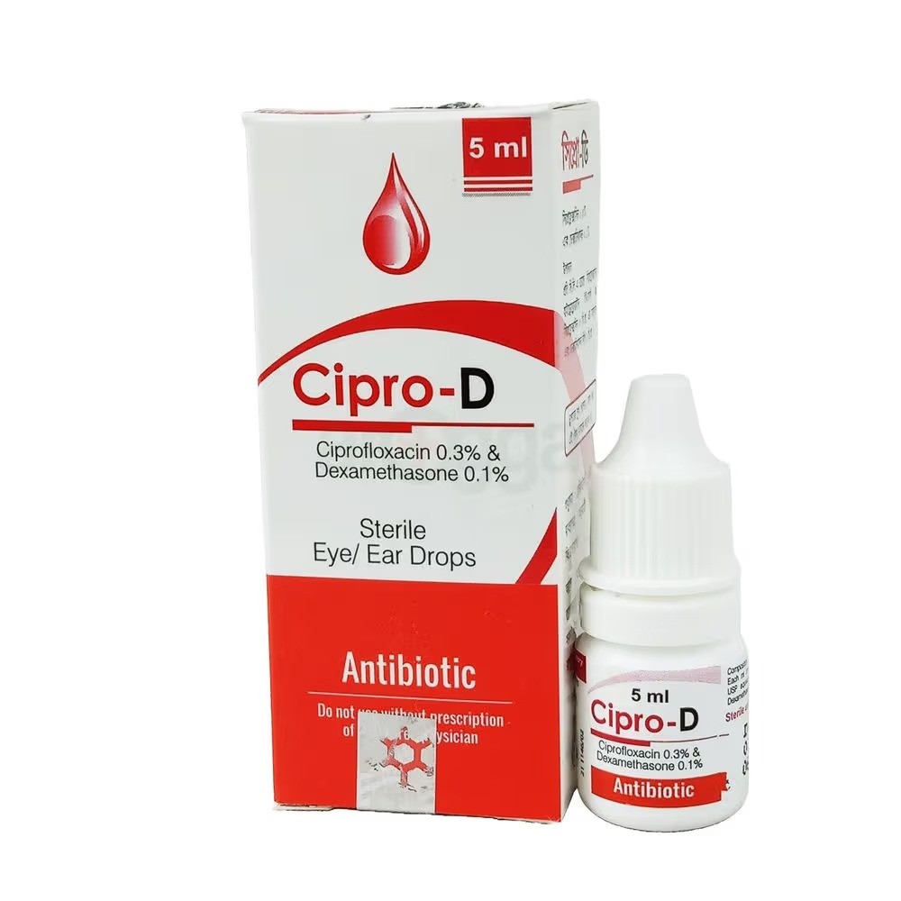 CIPRO-D EYE DROP 5 ML