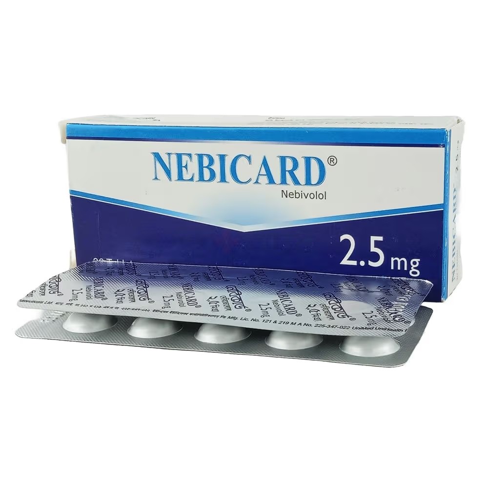NEBICARD 2.5mg Tablet