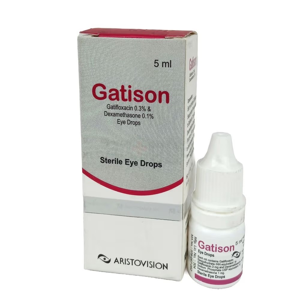 GATISON 0.3%+0.1% Eye drop 5ML