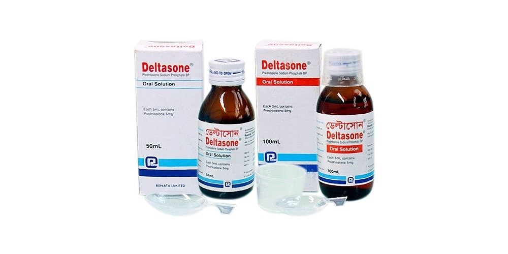 DELTASONE 5mg/5ml Syrup 100ml