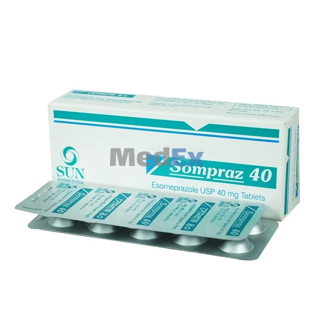 SOMPRAZ 40MG TABLET