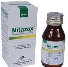 NITAZOX 100 mg/5 ml Powder for Suspension 60 ML