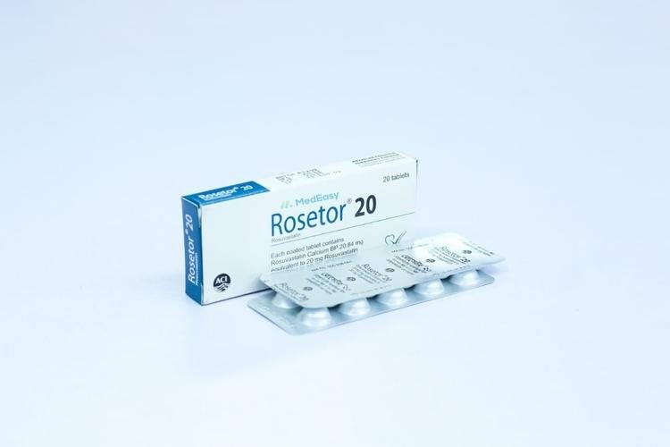 ROSETOR 20MG TABLET