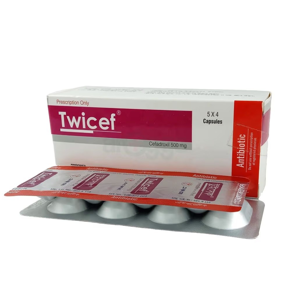 TWICEF 500 mg