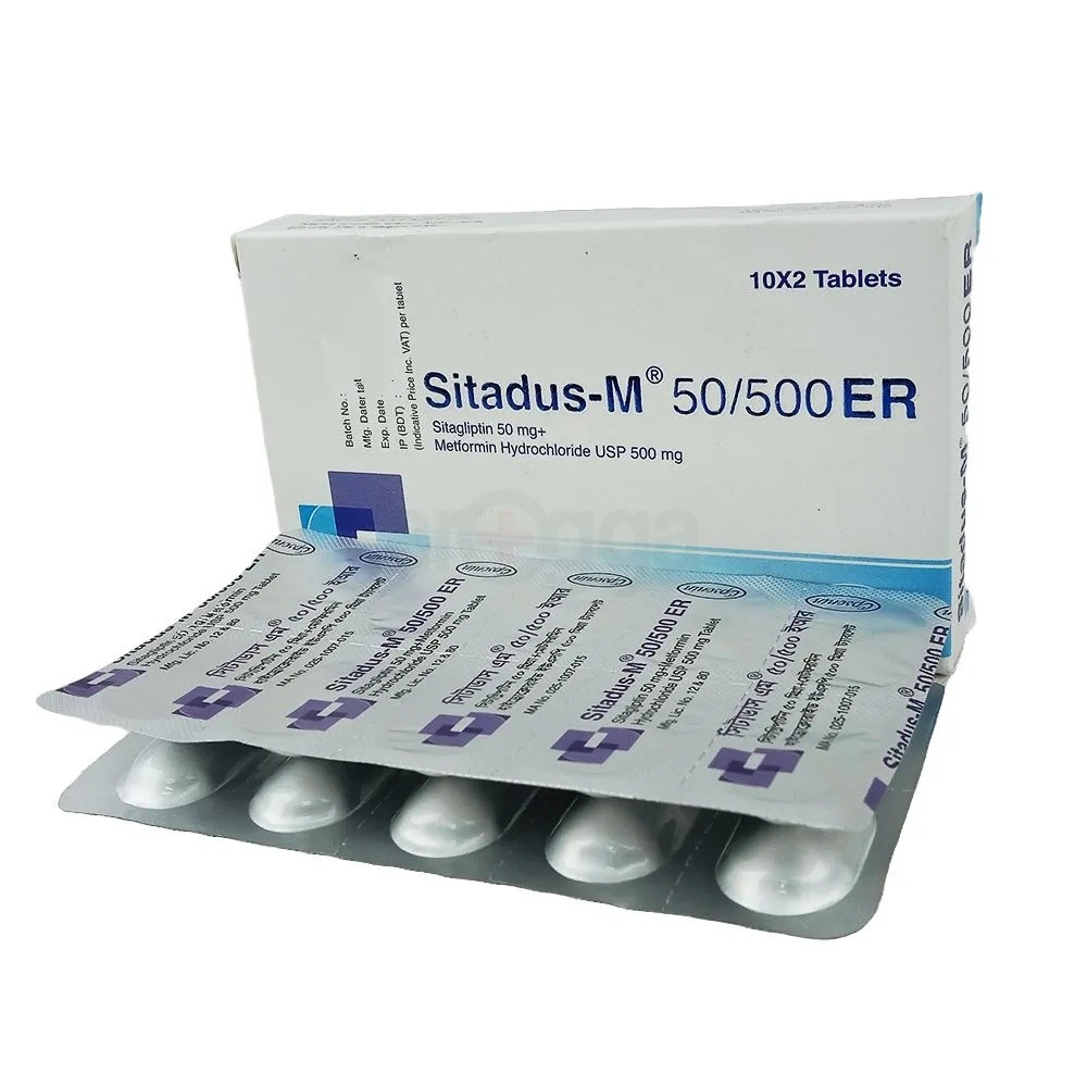 SITADUS-M ER 50MG+500MG TABLET