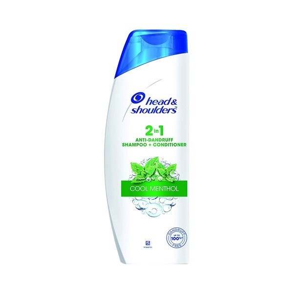 HEAD & SHOULDERS 2 IN 1 COOL MENTHOL SHAMPOO 350ML