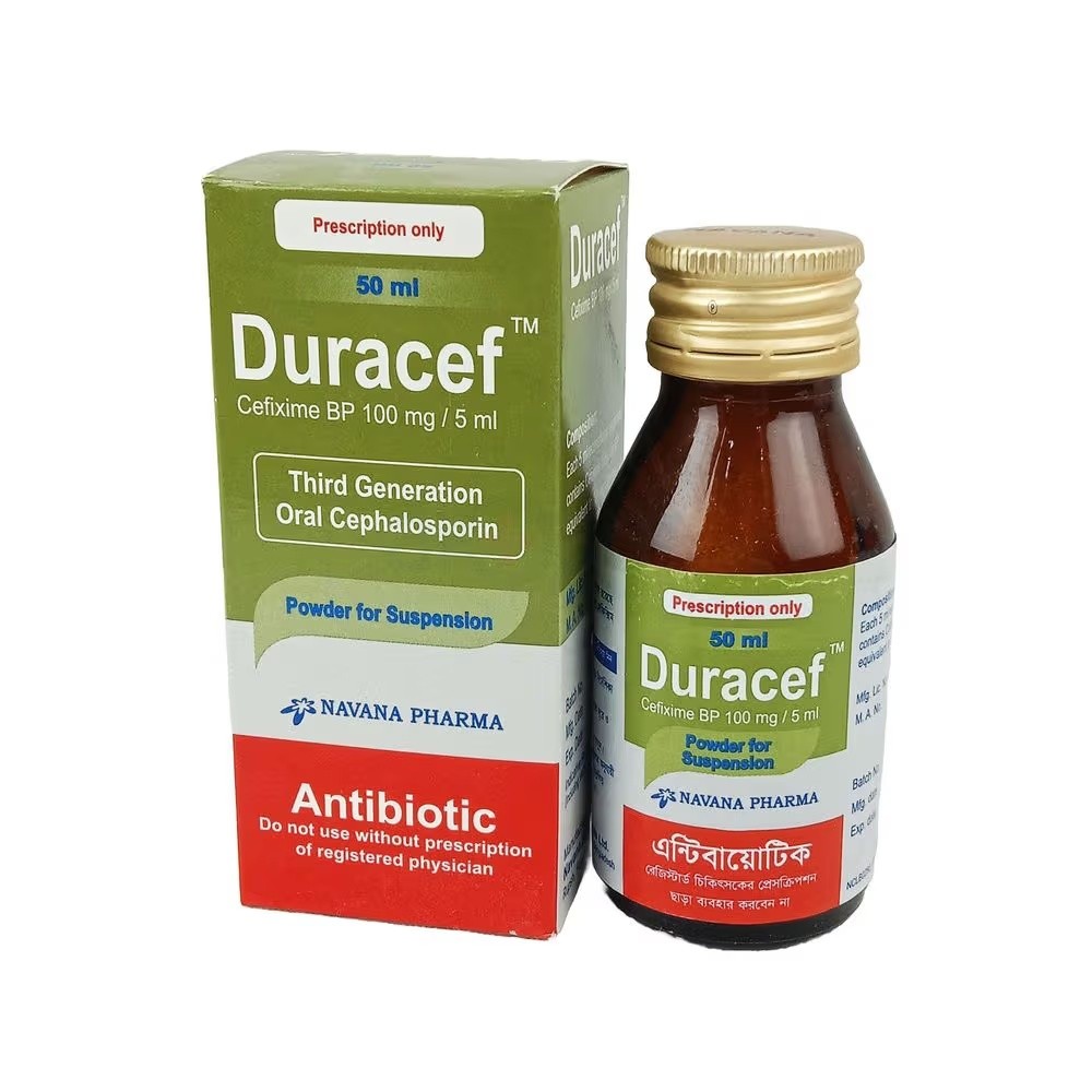 DURACEF SYRUP 50ML (100mg/5ml)