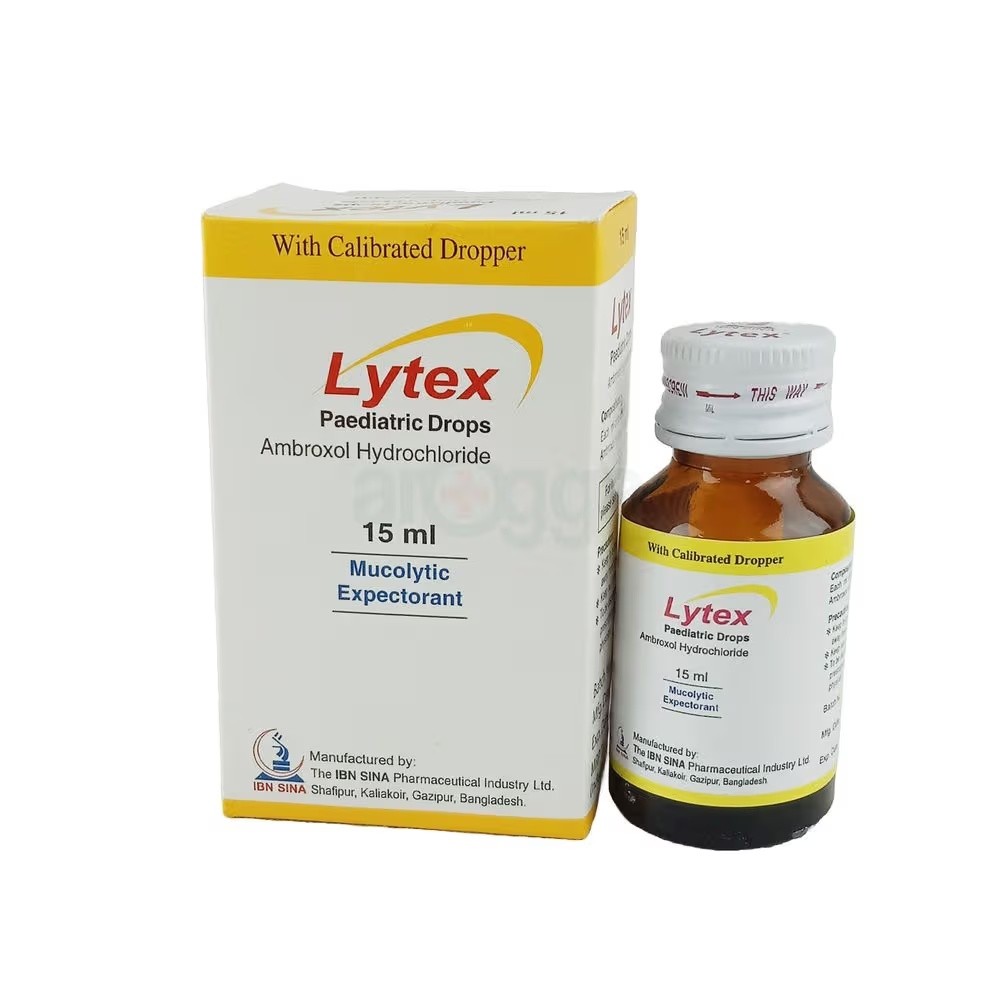 LYTEX PEDIATRIC DROP 15 ML (6 mg / ml)