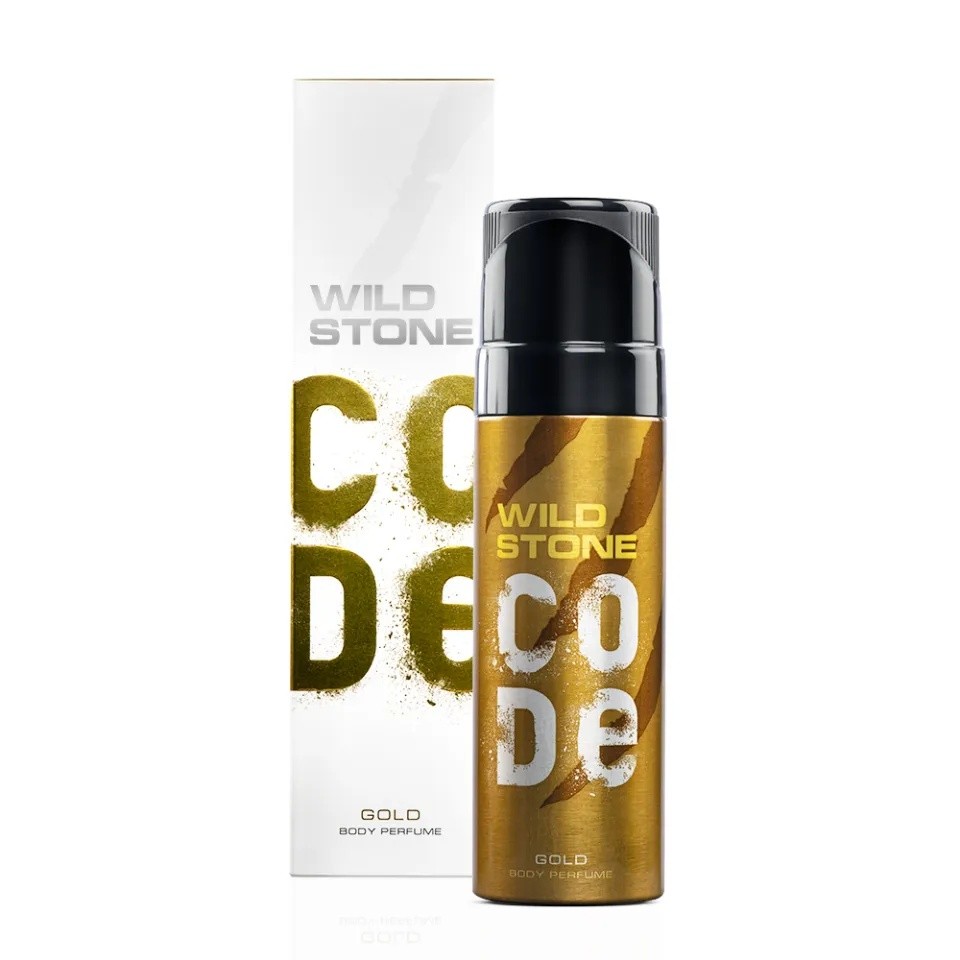 WILD STONE  Body Spray Gold Fine Fragrance 120 ML