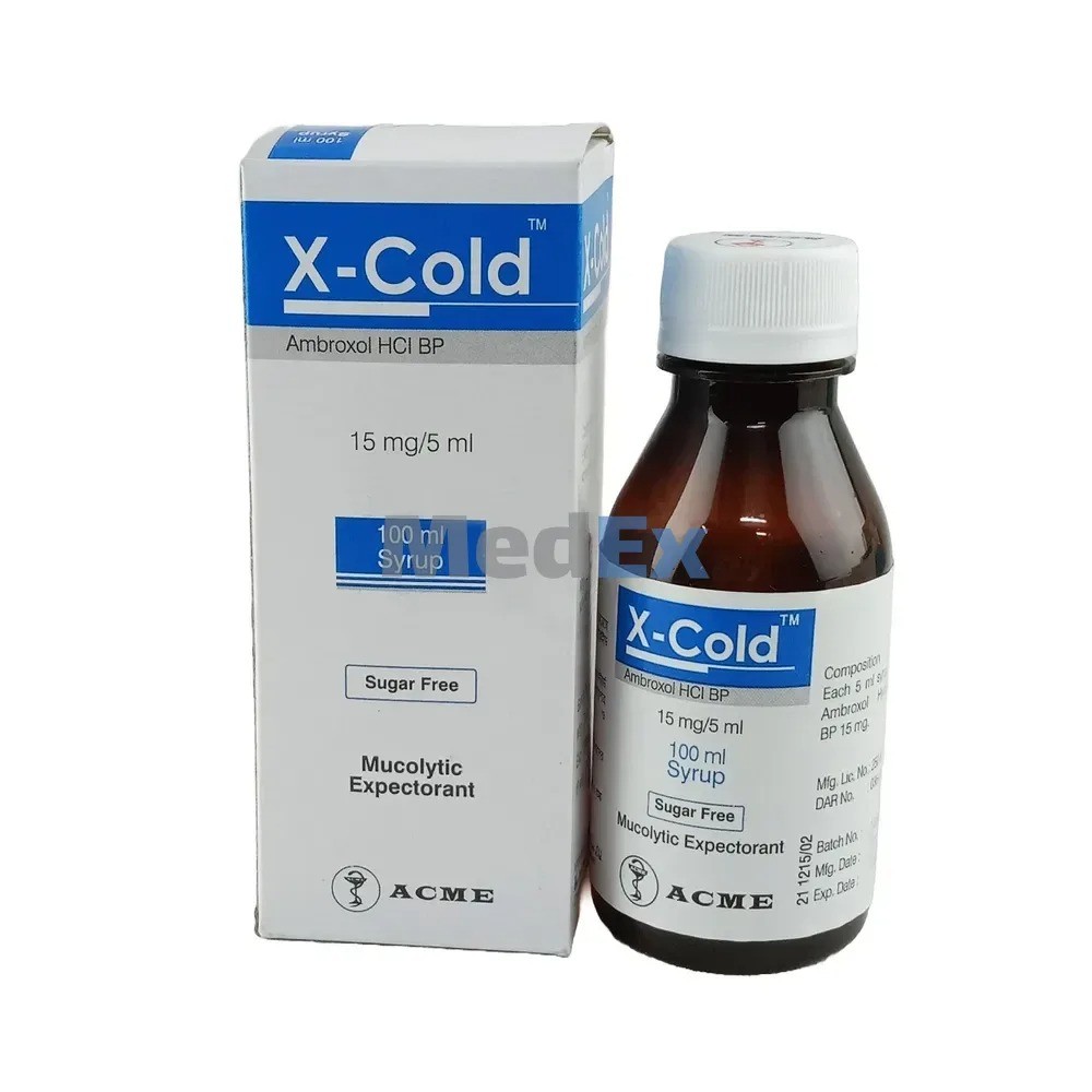 X-COLD 6 mg/ml SYRUP