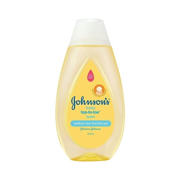 JOHNSONS BABY TOP TO TOE BATH 200ML