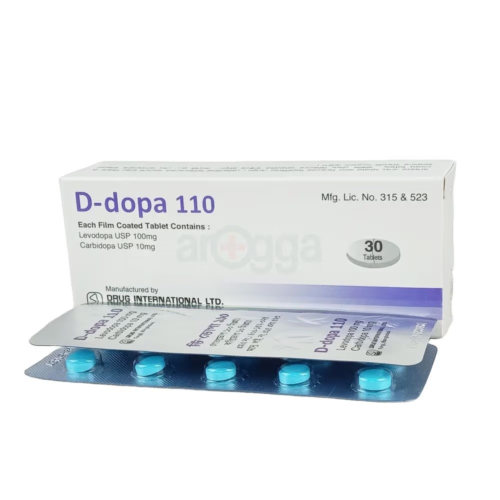 D-DOPA 100mg+10mg Tablet