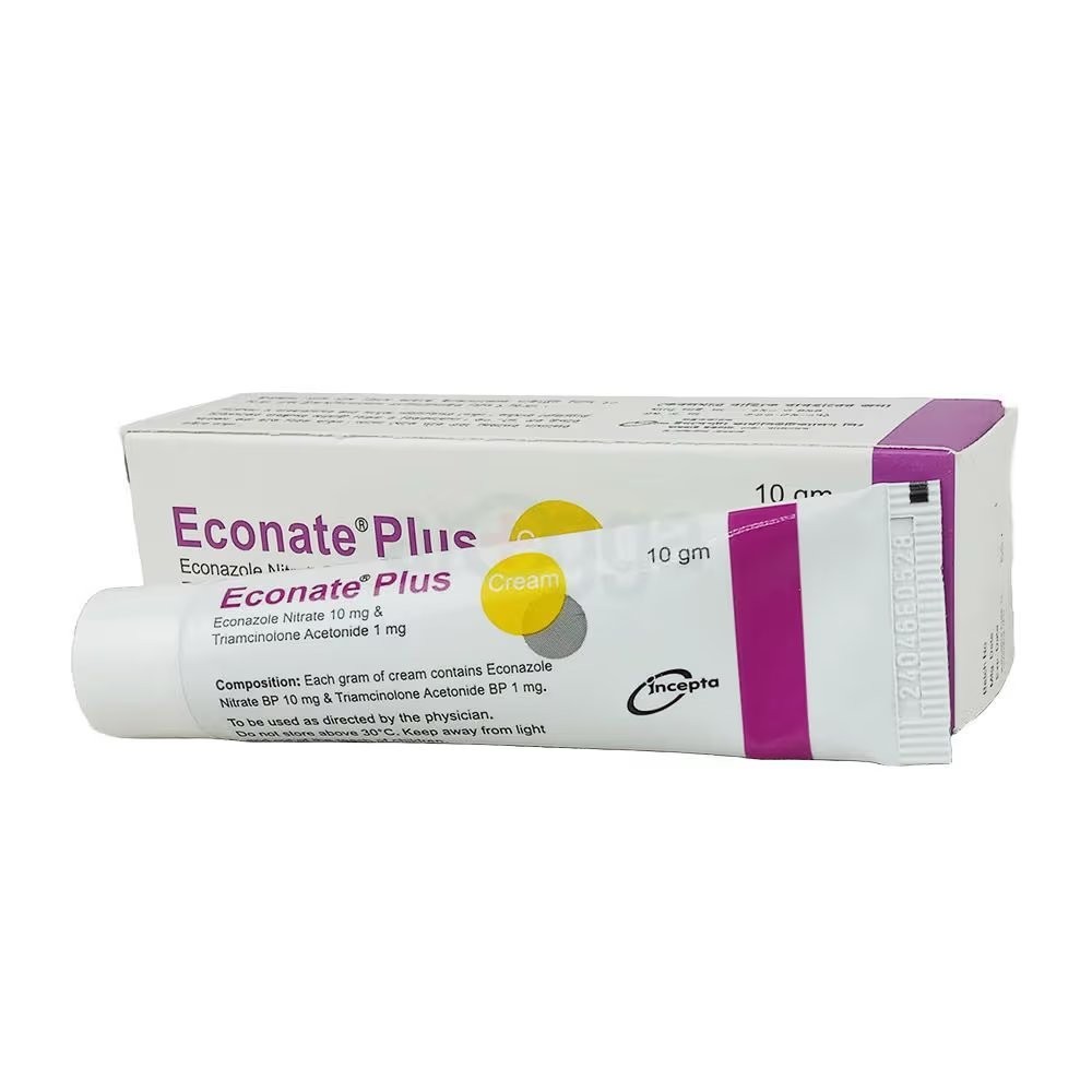 ECONATE PLUS CREAM 10 GM