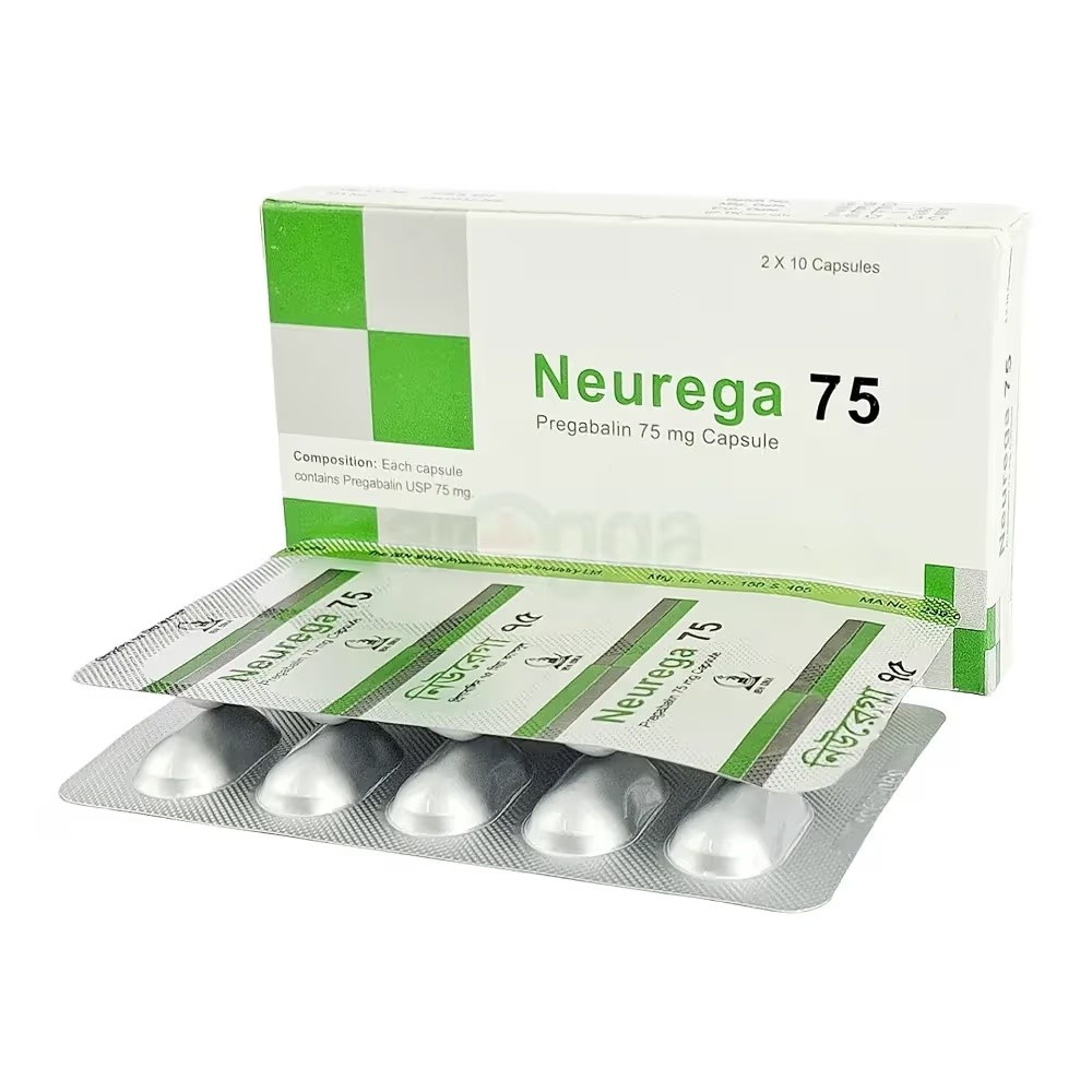 NEUREGA 75MG CAPSULE