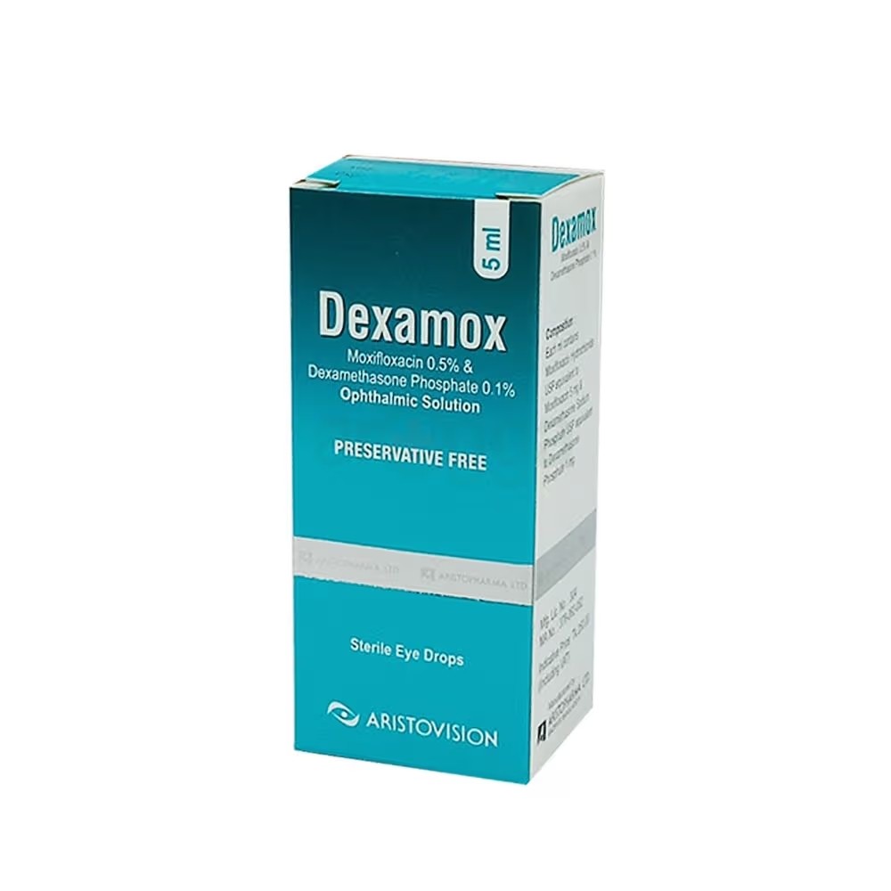 DEXAMOX 0.5%+0.1% Eye drop 5ML