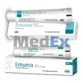 EMUREA 10% w/w CREAM 30GM