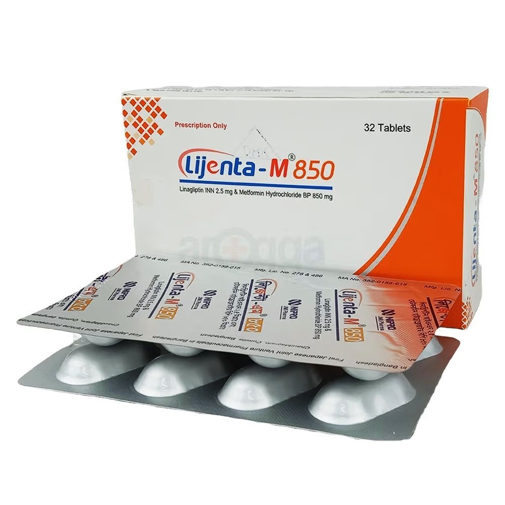 LIJENTA-M 2.5 mg + 850 mg
