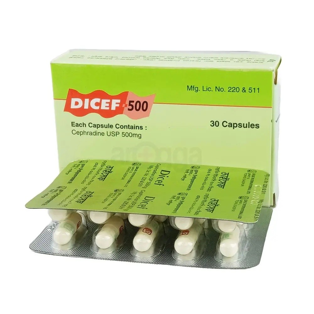 DICEF 500mg Capsule