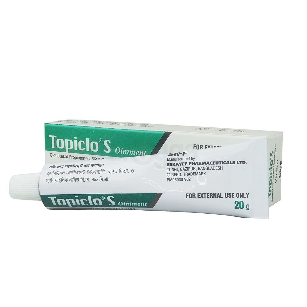 TOPICLO S OINTMENT 20GM