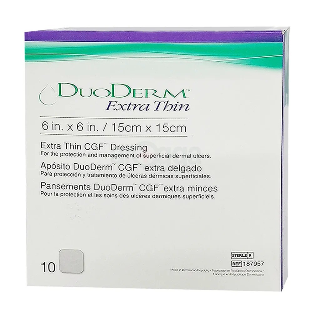DUO DERMA EXTRA THIN 6 in. X 6 in. / 15cm X 15cm