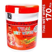 THAI WET WIPES JAR 170pcs