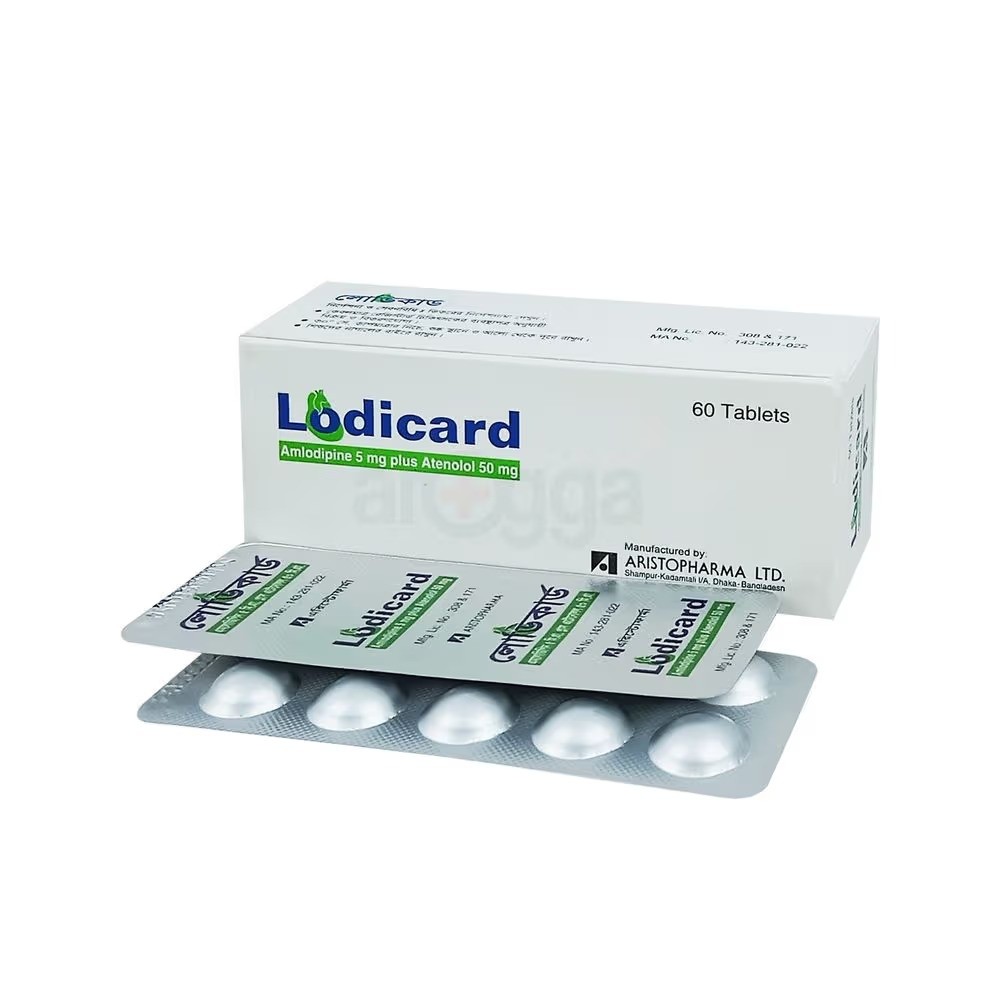 LODICARD 5mg/50mg Tablet