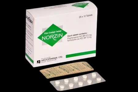 NORZIN 0.5 mg+10 mg Tablet