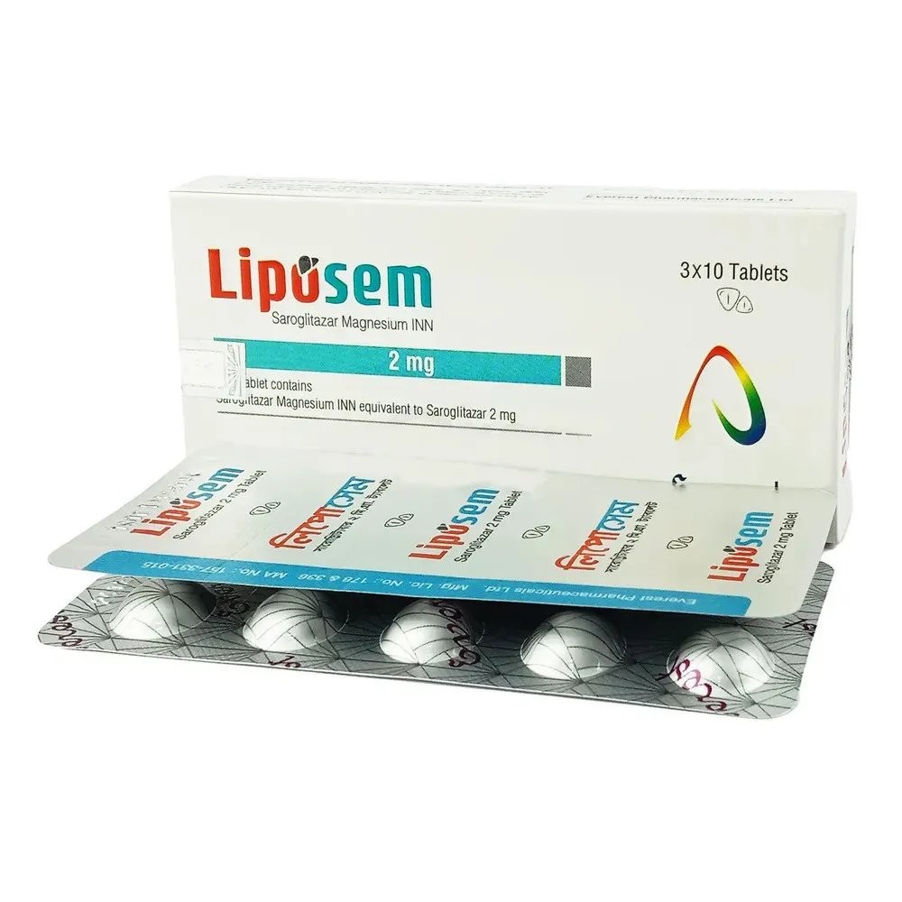 LIPOSEM 2MG TABLET