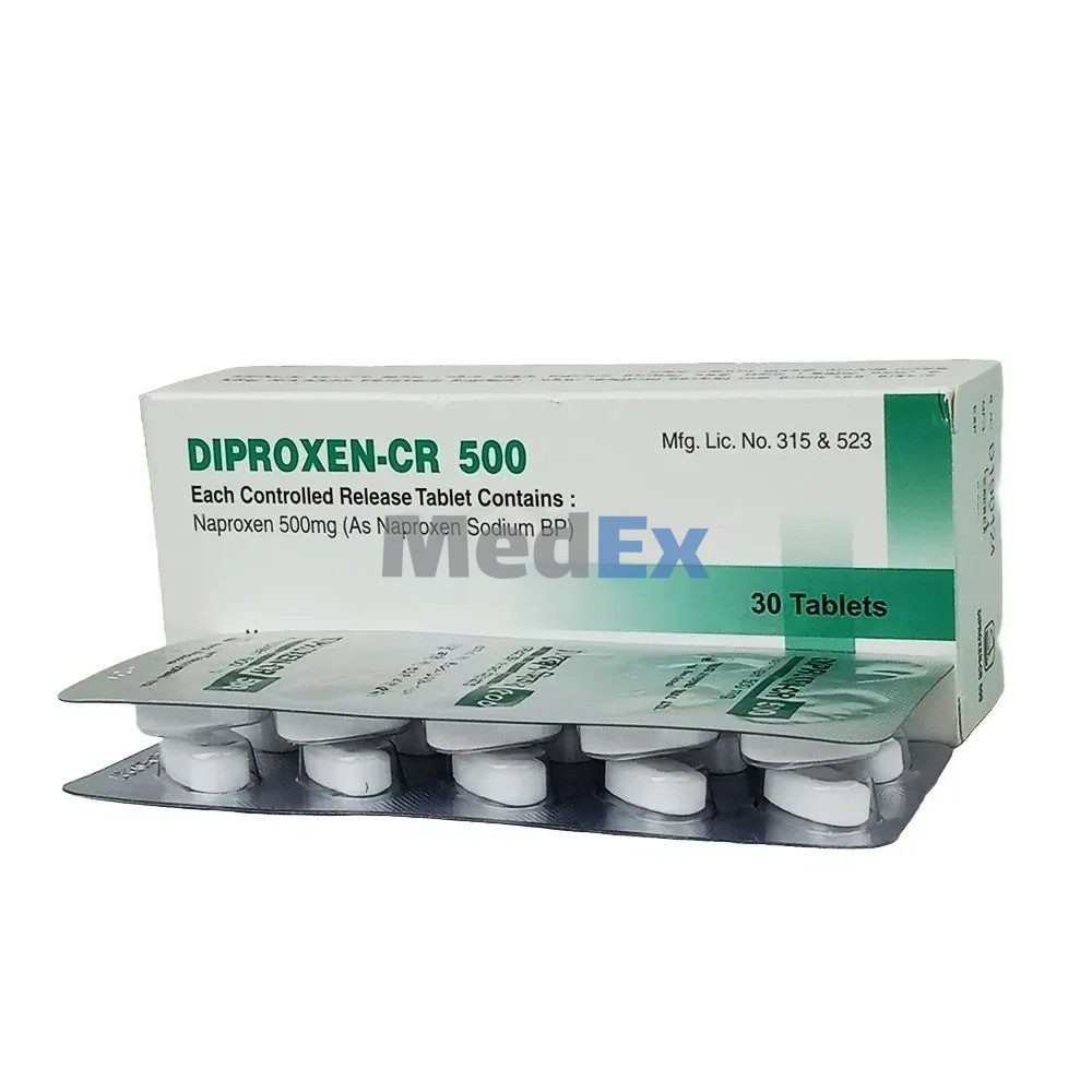 DIPROXEN-CR 500mg Tablet
