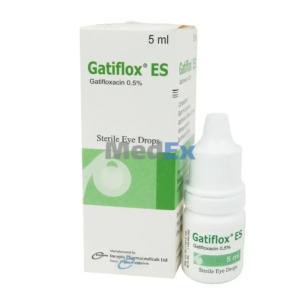 GATIFLOX ES 0.5% Eye Drop 5 ML