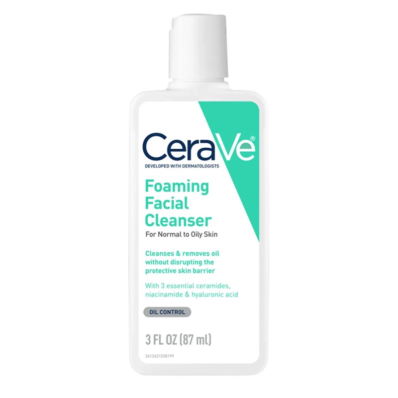 CERAVE FOAMING FACIAL CLEANSER OILY SKIN 87ML
