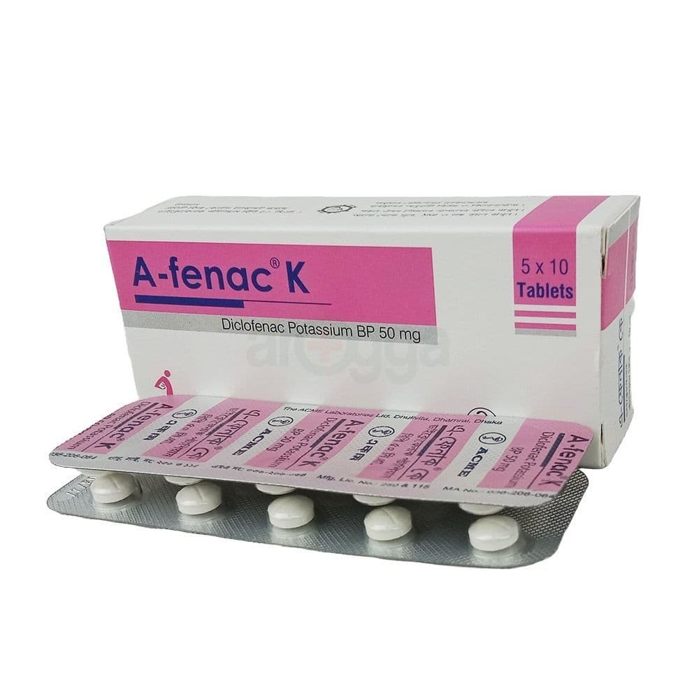 A-FENAC K 50 mg