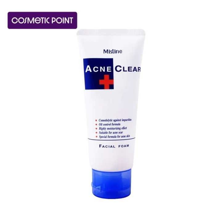 ACNE CLEAR FACIAL FOAM (MISTINE) 85GM