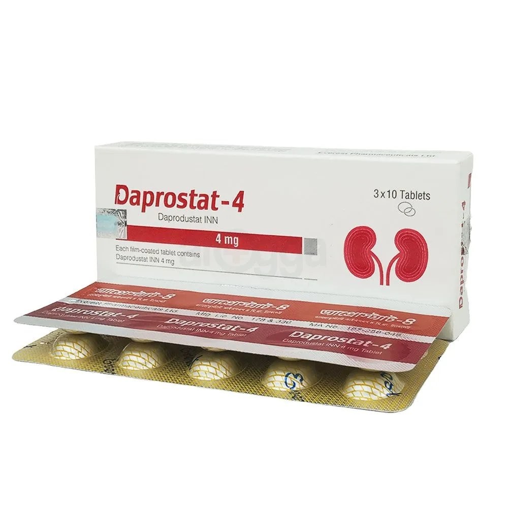 DAPROSTAT 4MG TABLET