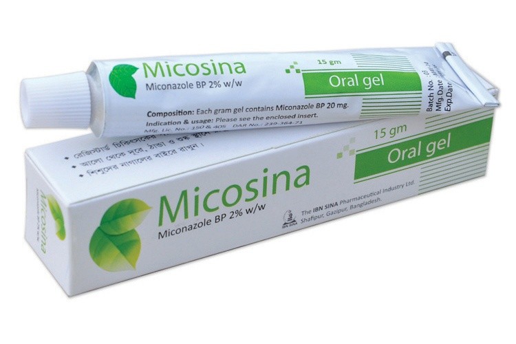 MICOSINA 15 gm ORAL GEL