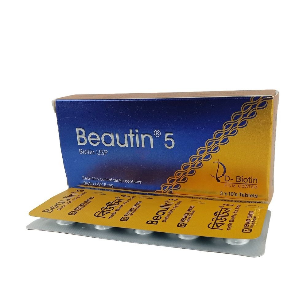 BEAUTIN 5000 mcg TABLET