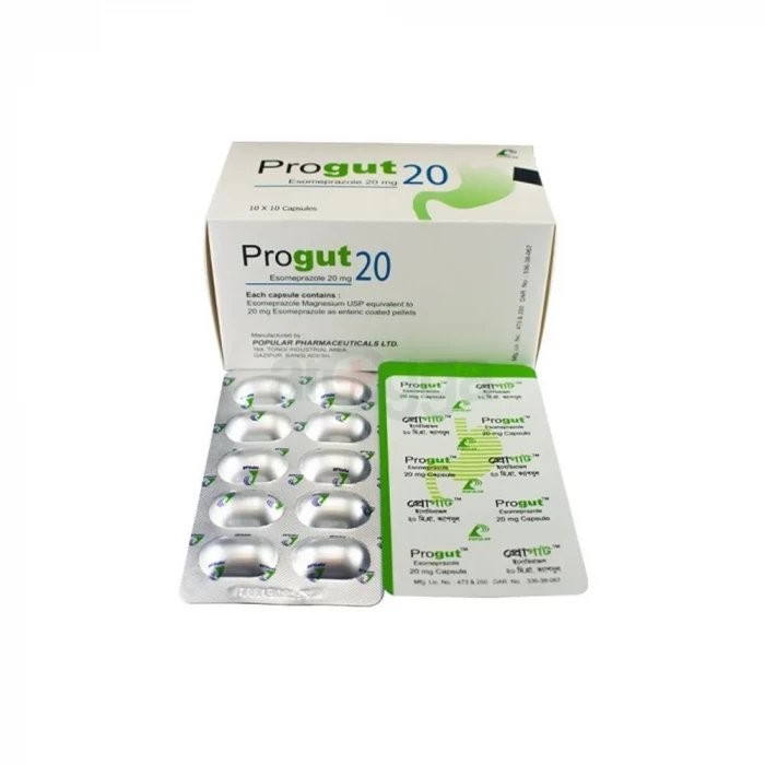 PROGUT 20MG CAPSULE