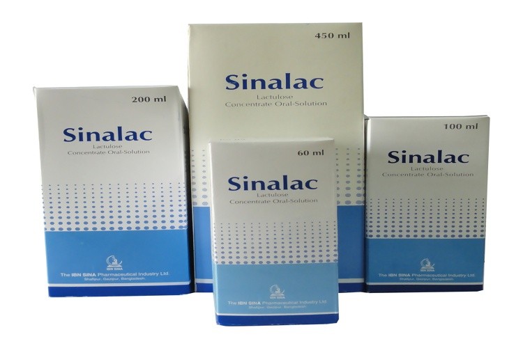 SINALAC SYRUP  3.35 gm/5 ml (200 ml bottle)