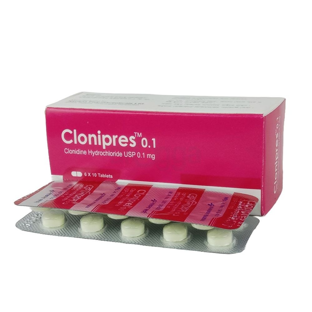 CLONIPRES 0.1 mg