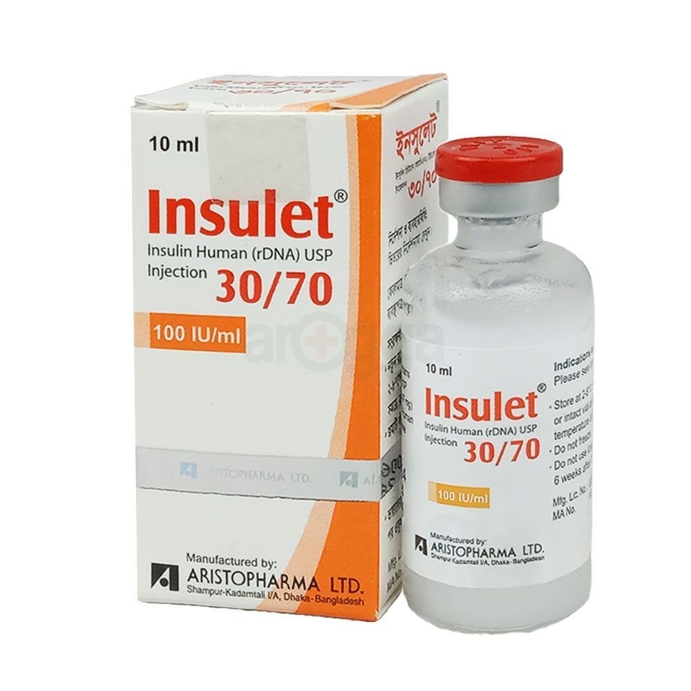 INSUL 30/70 (100 IU/ML)