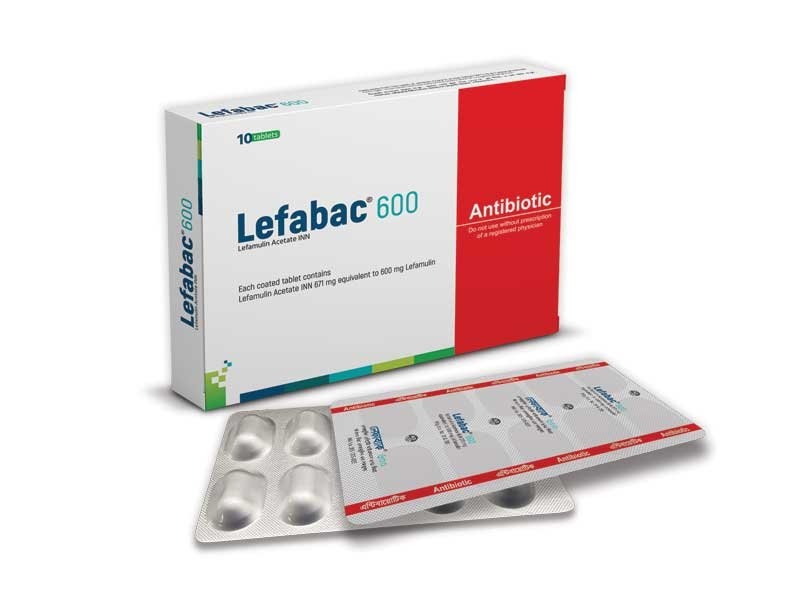 LEFABAC 600MG TABLET