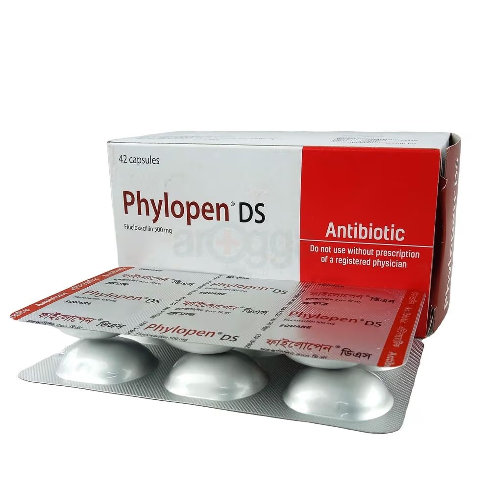 PHYLOPEN DS 500 mg Capsule