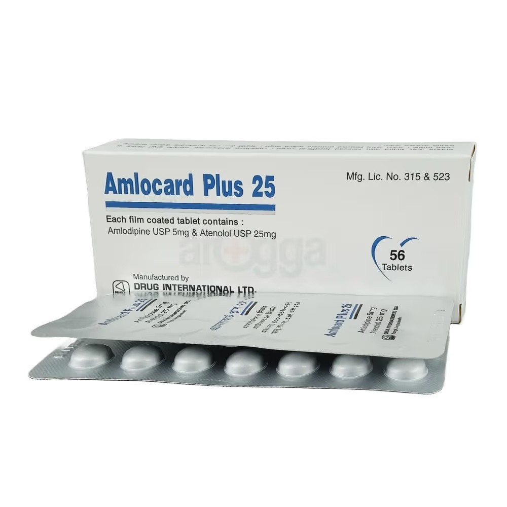 AMLOCARD PLUS 5mg+25mg Tablet