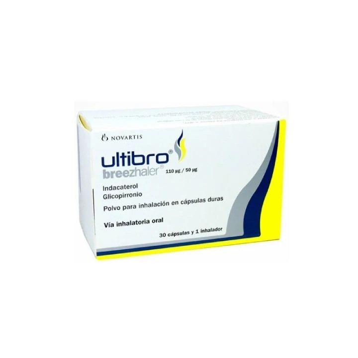 ULTIBRO BREEZHALER 110mg+50mcg