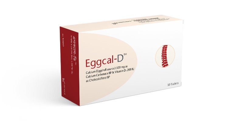 EGGCAL-D 500/200MG TABLET