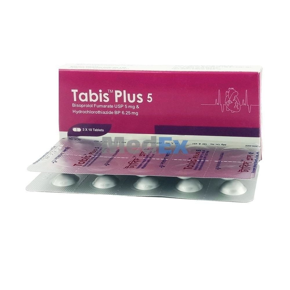 TABIS PLUS 5 mg + 6.25 mg